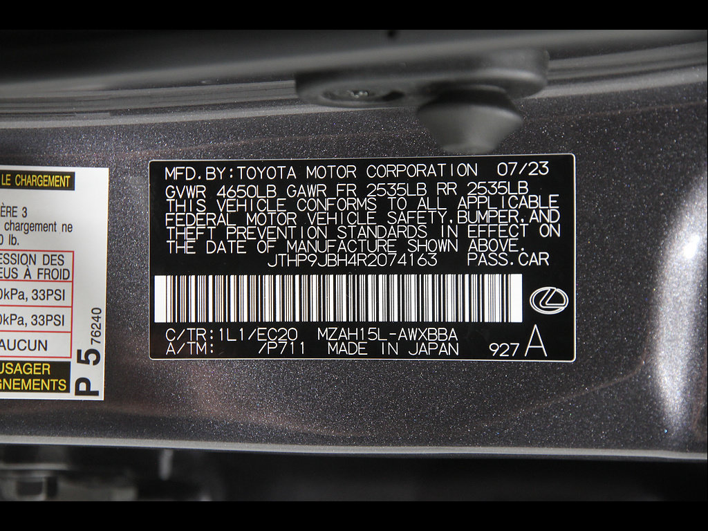 Certified 2024 Lexus UX 250h AWD w/ Premium Package image 23