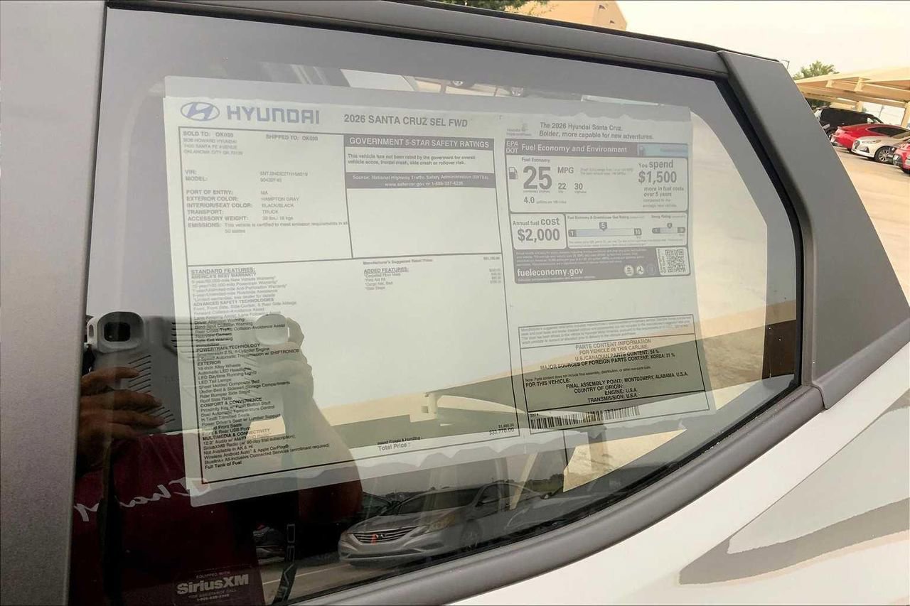 New 2026 Hyundai Santa Cruz SEL image 18