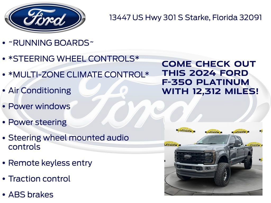 Used 2024 Ford F350 Platinum w/ FX4 Off-Road Package image 17
