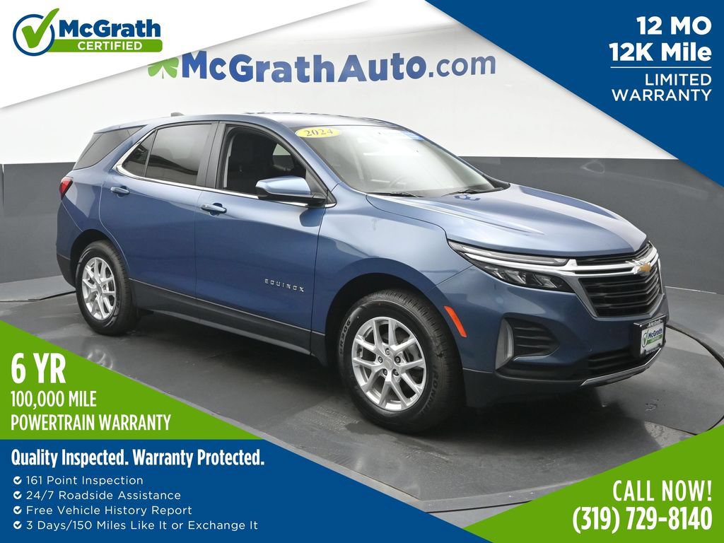 Used 2024 Chevrolet Equinox LT AWD/4WD image 1