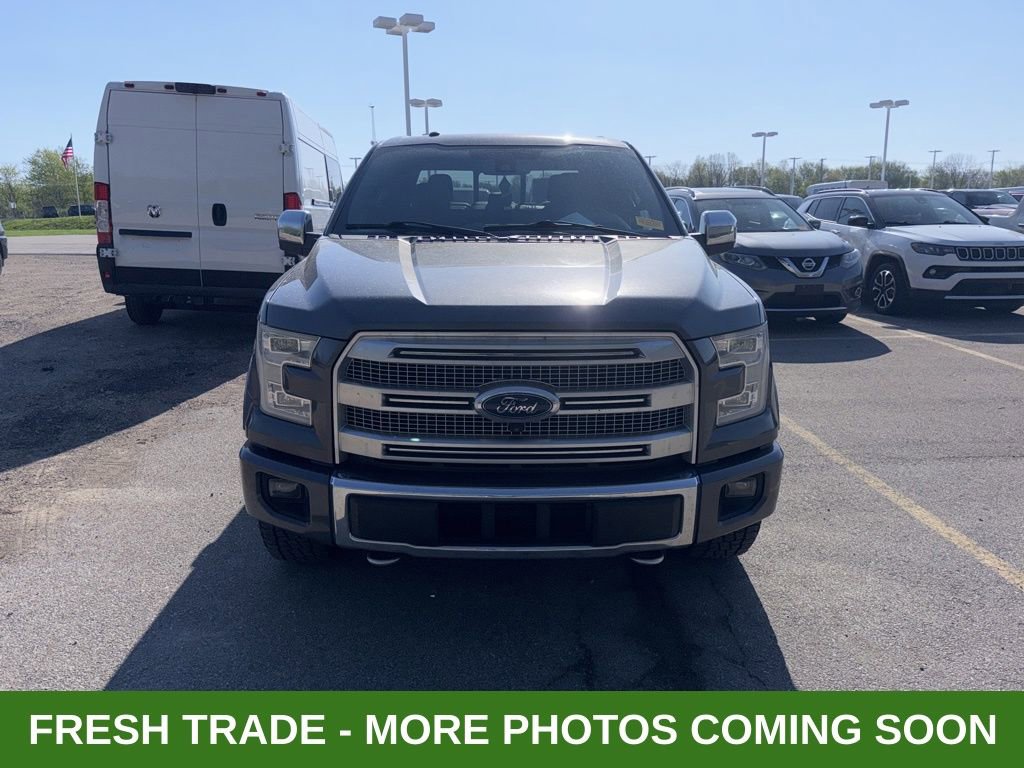 Used 2015 Ford F150 Platinum w/ Equipment Group 701A Luxury AWD/4WD image 2