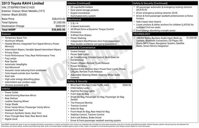 Used 2013 Toyota RAV4 Limited image 28