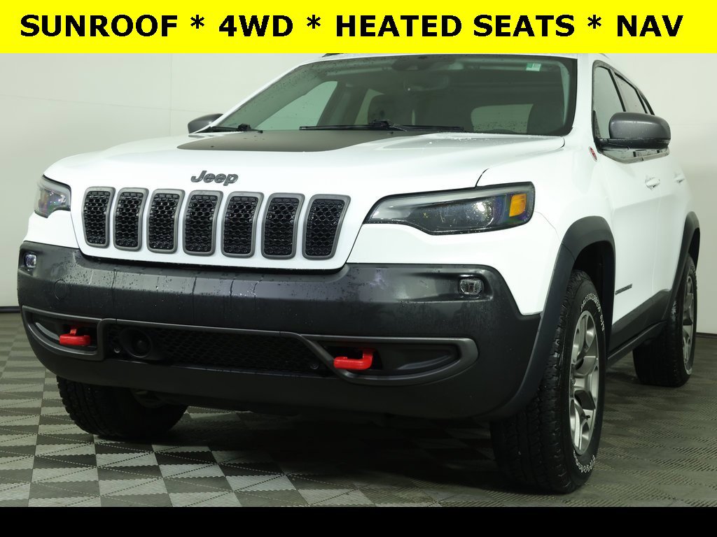 Used 2021 Jeep Cherokee Trailhawk w/ Sun, Sound & Nav Group