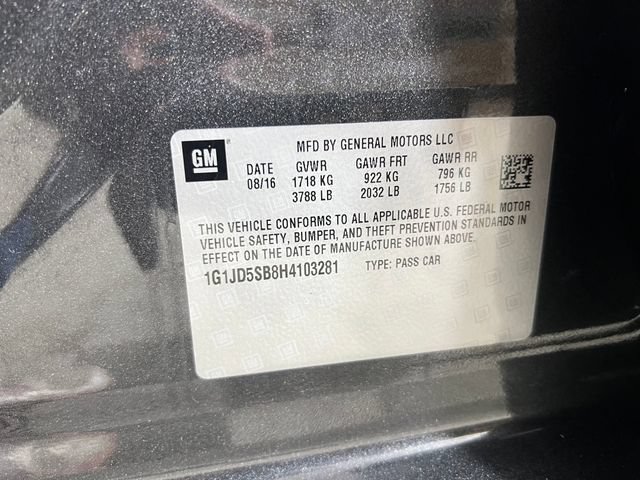 Used 2017 Chevrolet Sonic LT FWD image 22