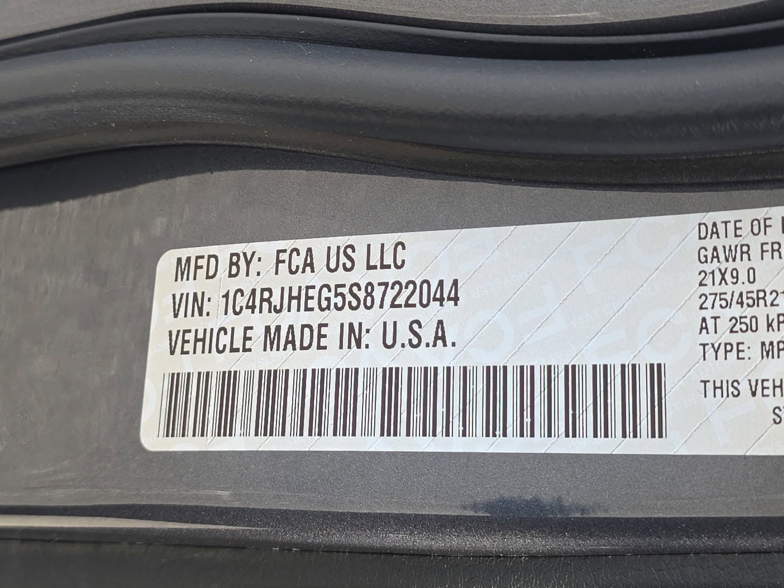 Used 2025 Jeep Grand Cherokee Summit w/ Obsidian Package image 43