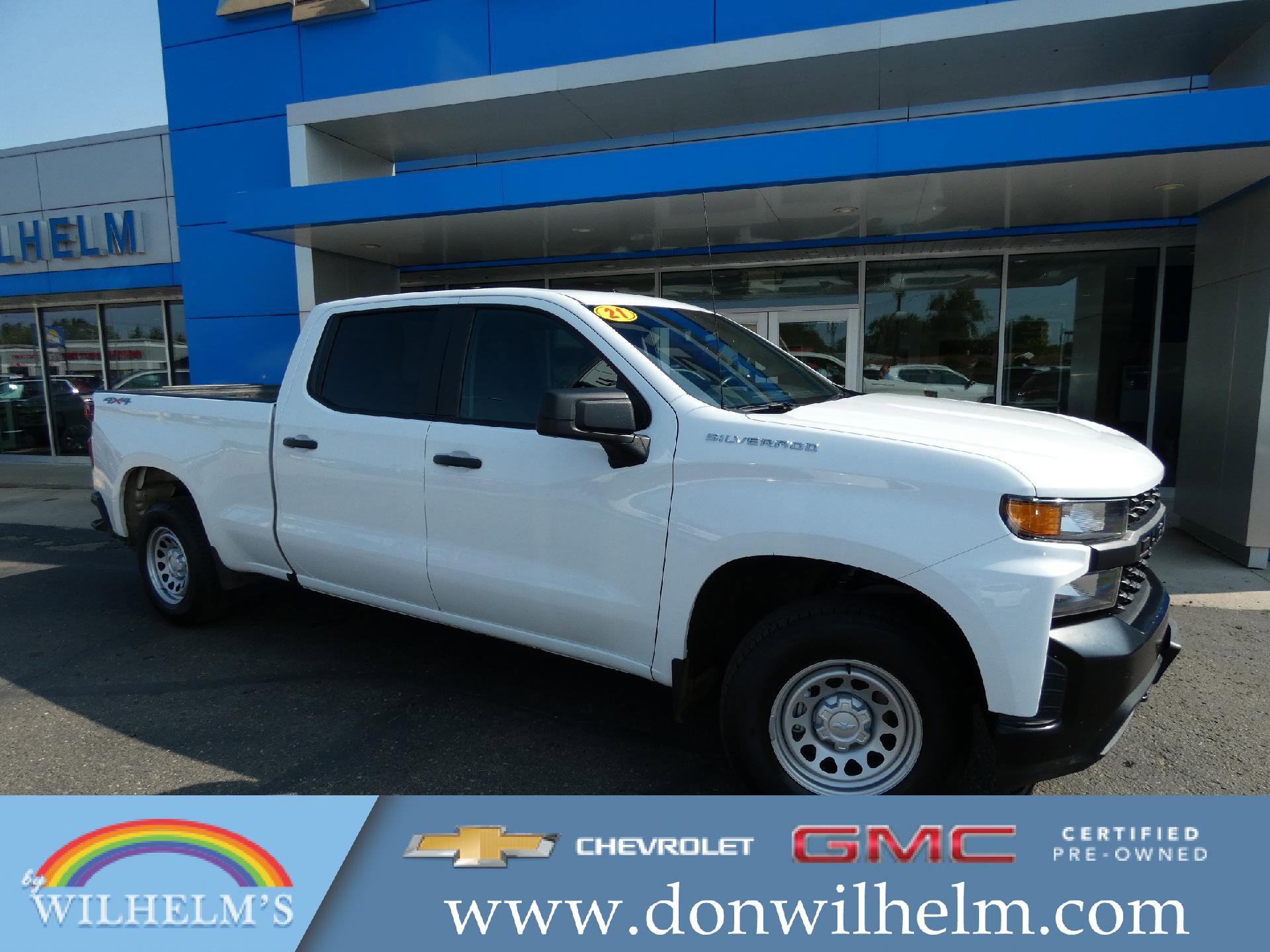 Used 2021 Chevrolet Silverado 1500 W/T w/ WT Value Package