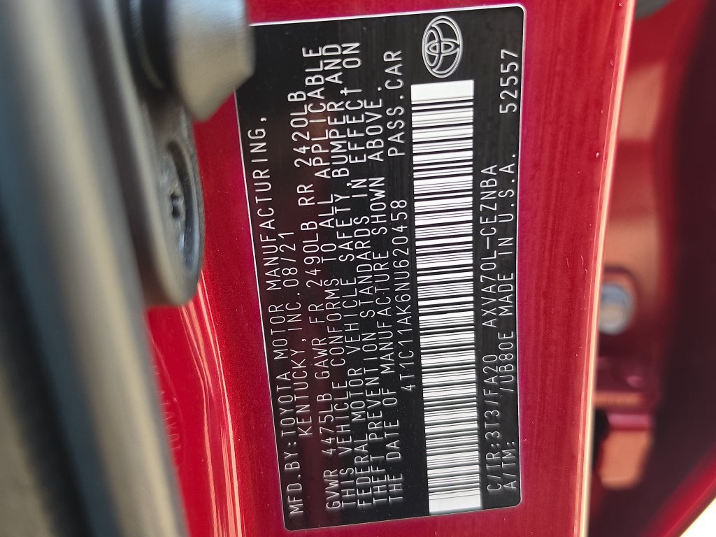 Used 2022 Toyota Camry LE FWD image 29