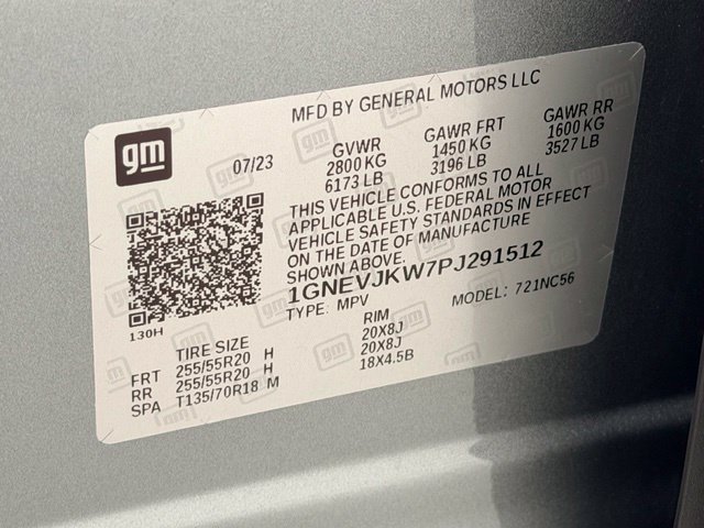 Certified 2023 Chevrolet Traverse RS AWD/4WD image 22