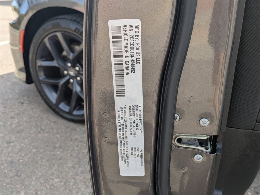 Used 2022 Dodge Charger R/T w/ Blacktop Package image 31