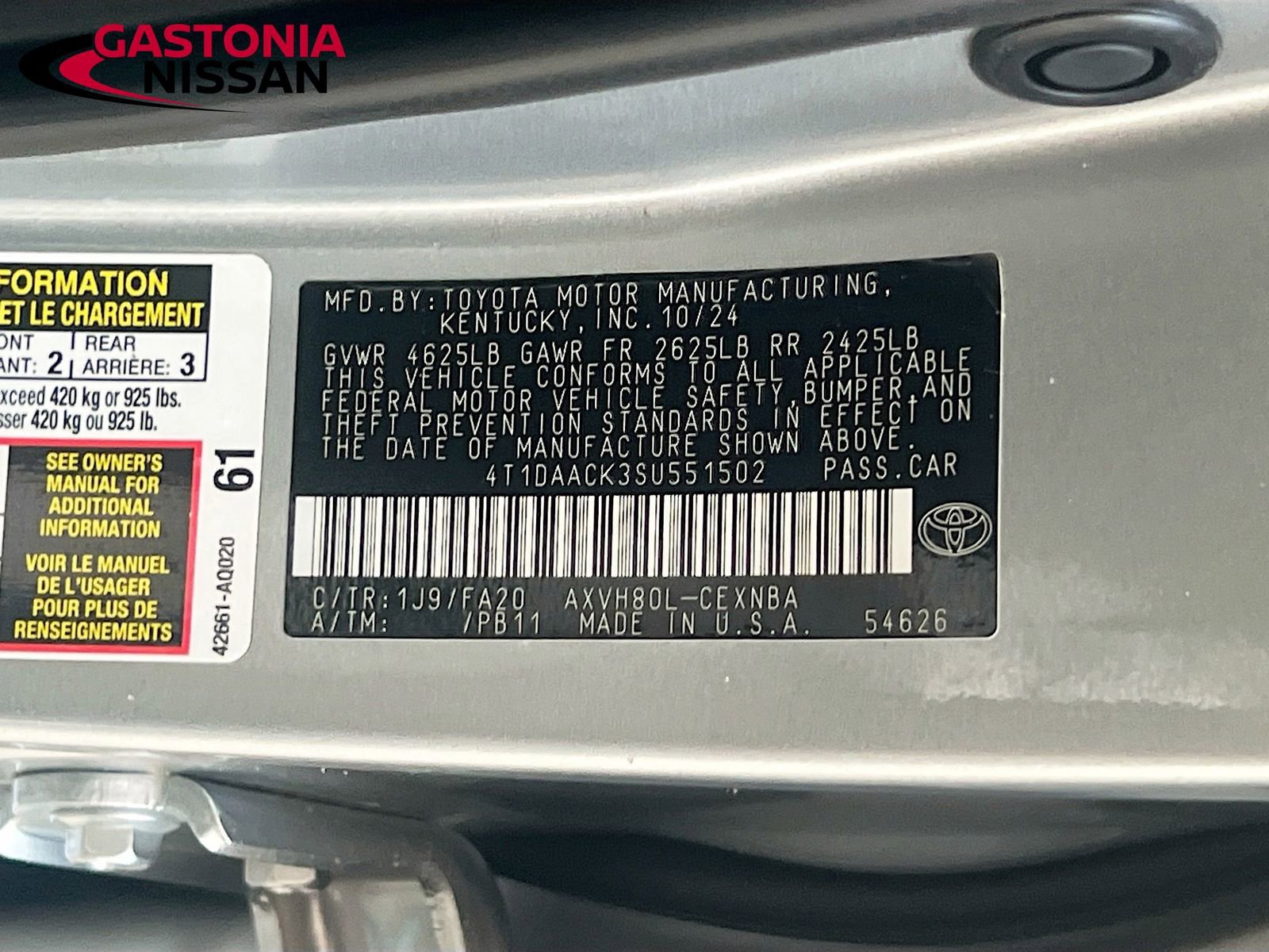 Used 2025 Toyota Camry LE image 39