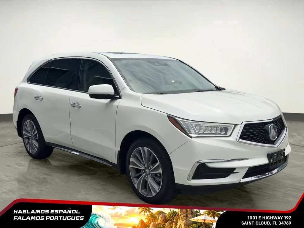 Used 2017 Acura MDX w/ Technology Package AWD/4WD image 7