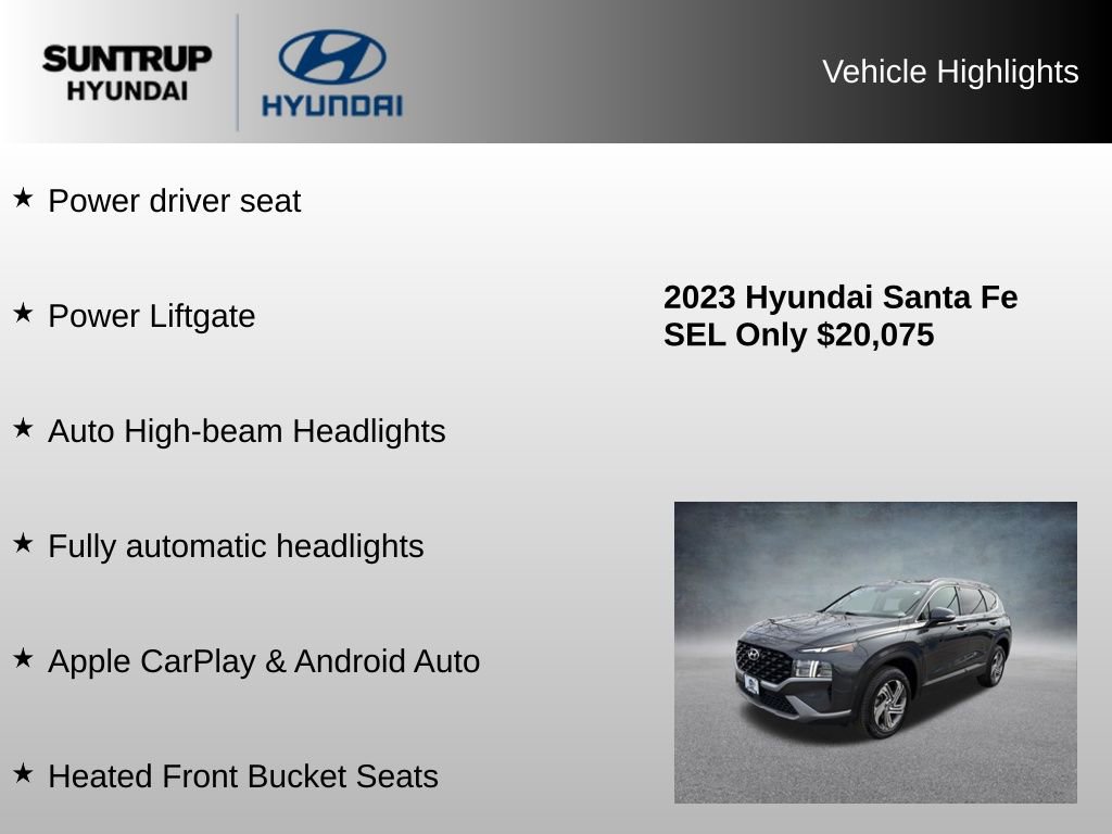 Used 2023 Hyundai Santa Fe SEL image 16