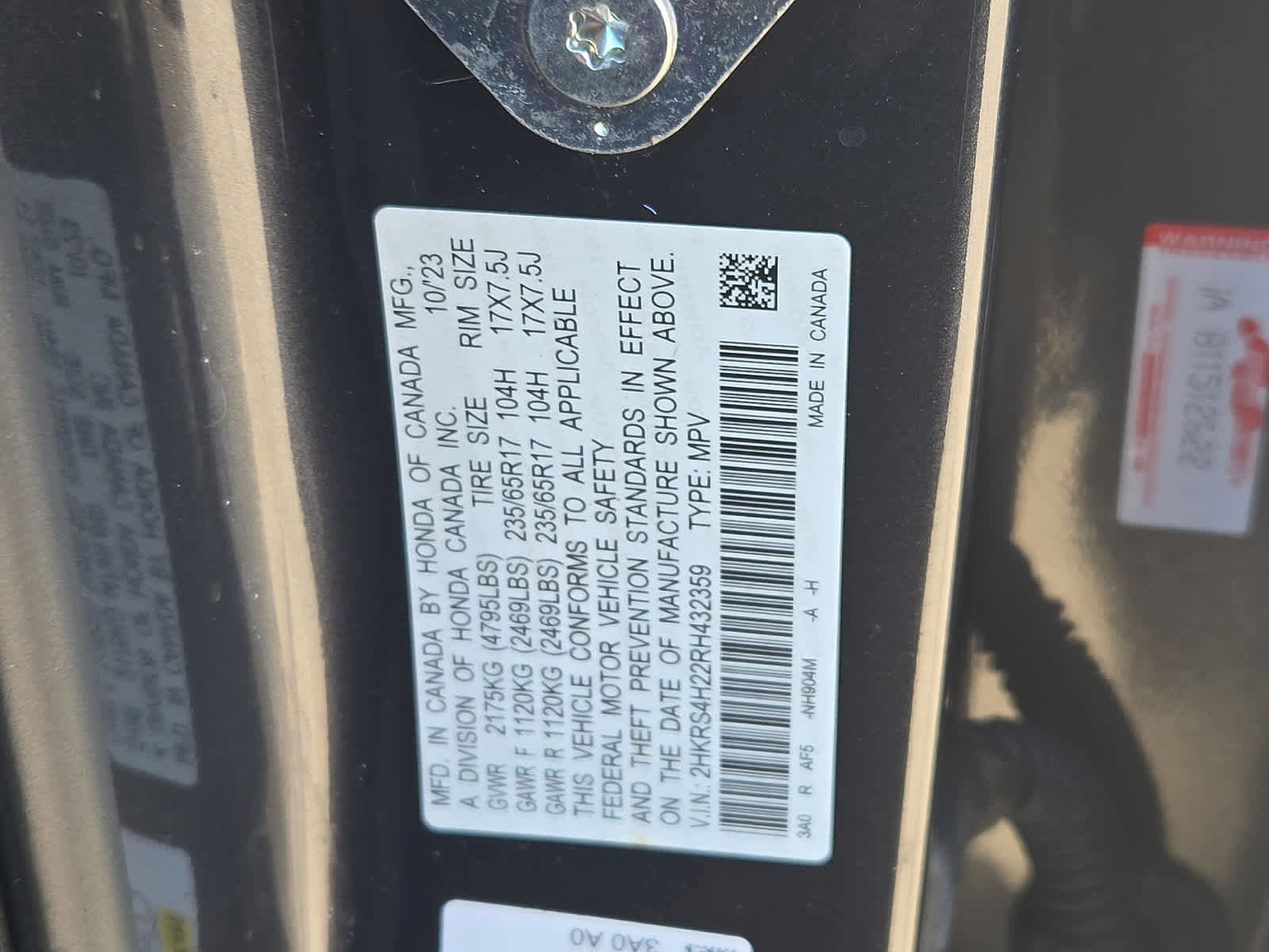 Certified 2024 Honda CR-V LX image 28