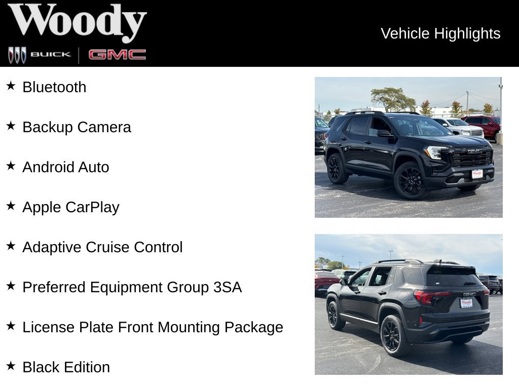 New 2027 GMC Terrain Elevation w/ Black Edition FWD image 3