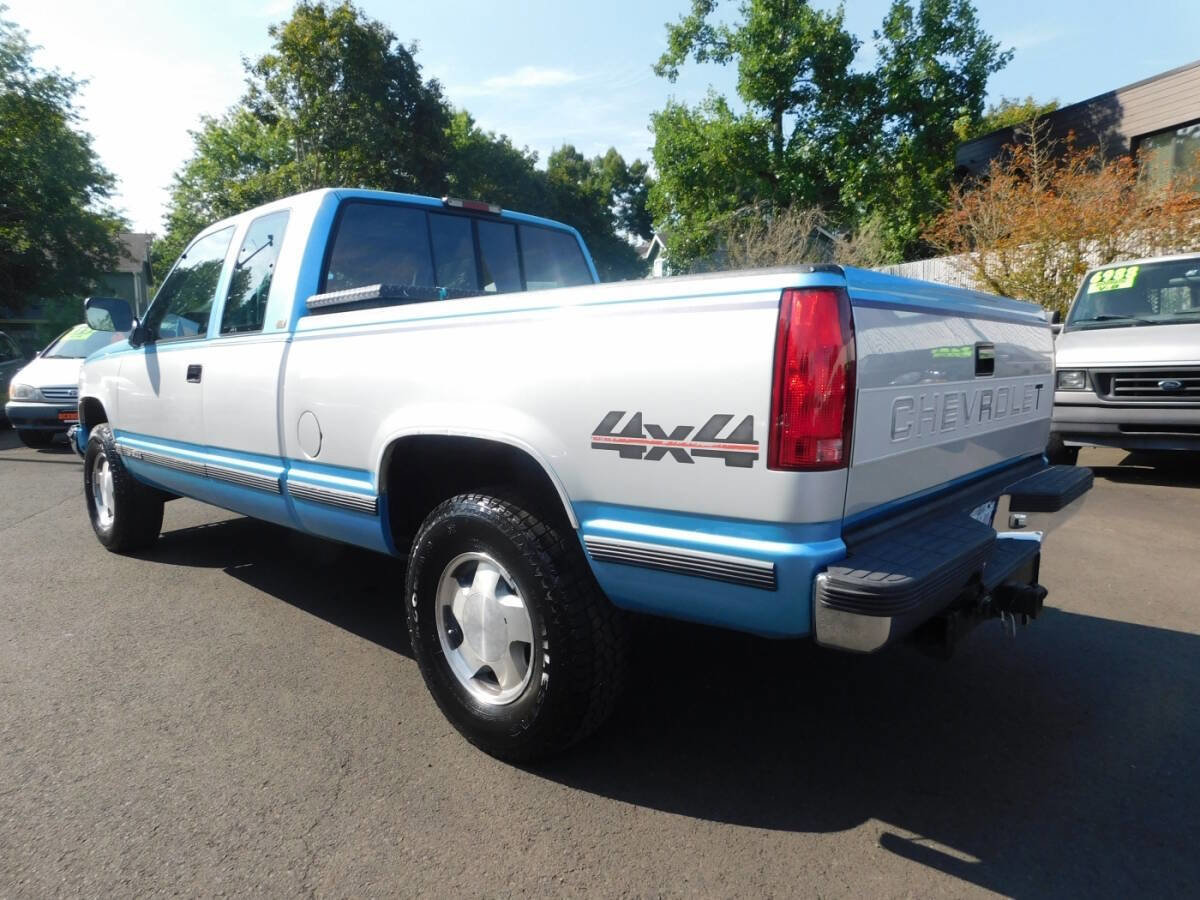 Used 1994 Chevrolet Silverado 1500 4x4 Extended Cab image 3
