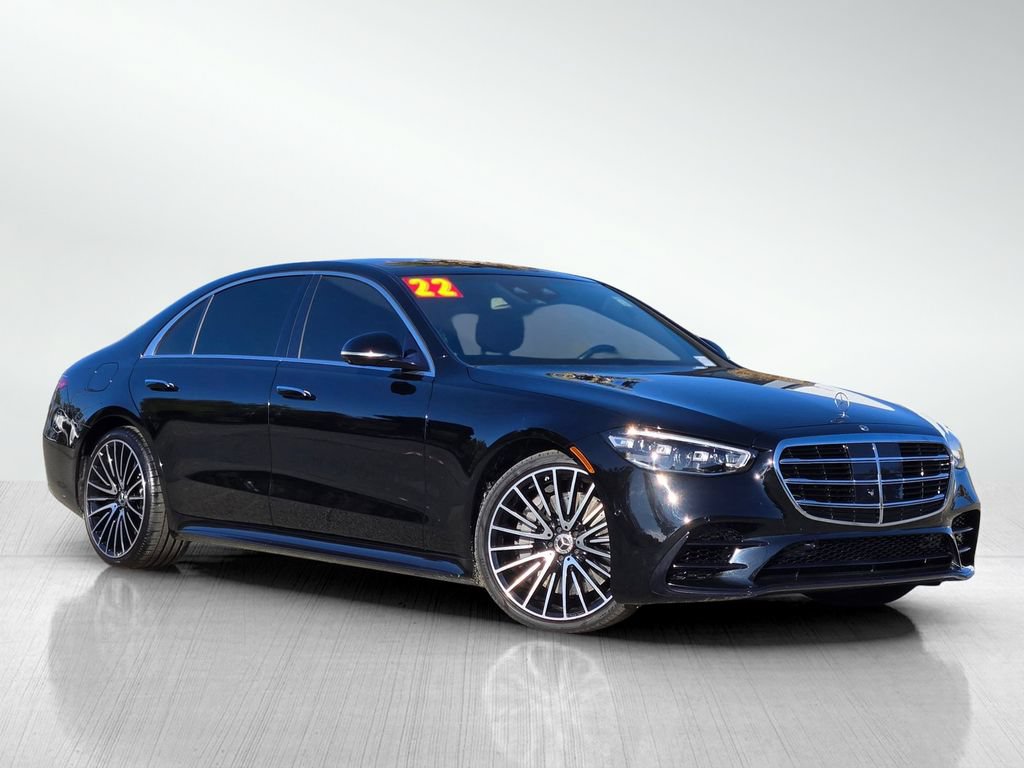 Used 2022 Mercedes-Benz S 580 4MATIC Sedan w/ AMG Line Package