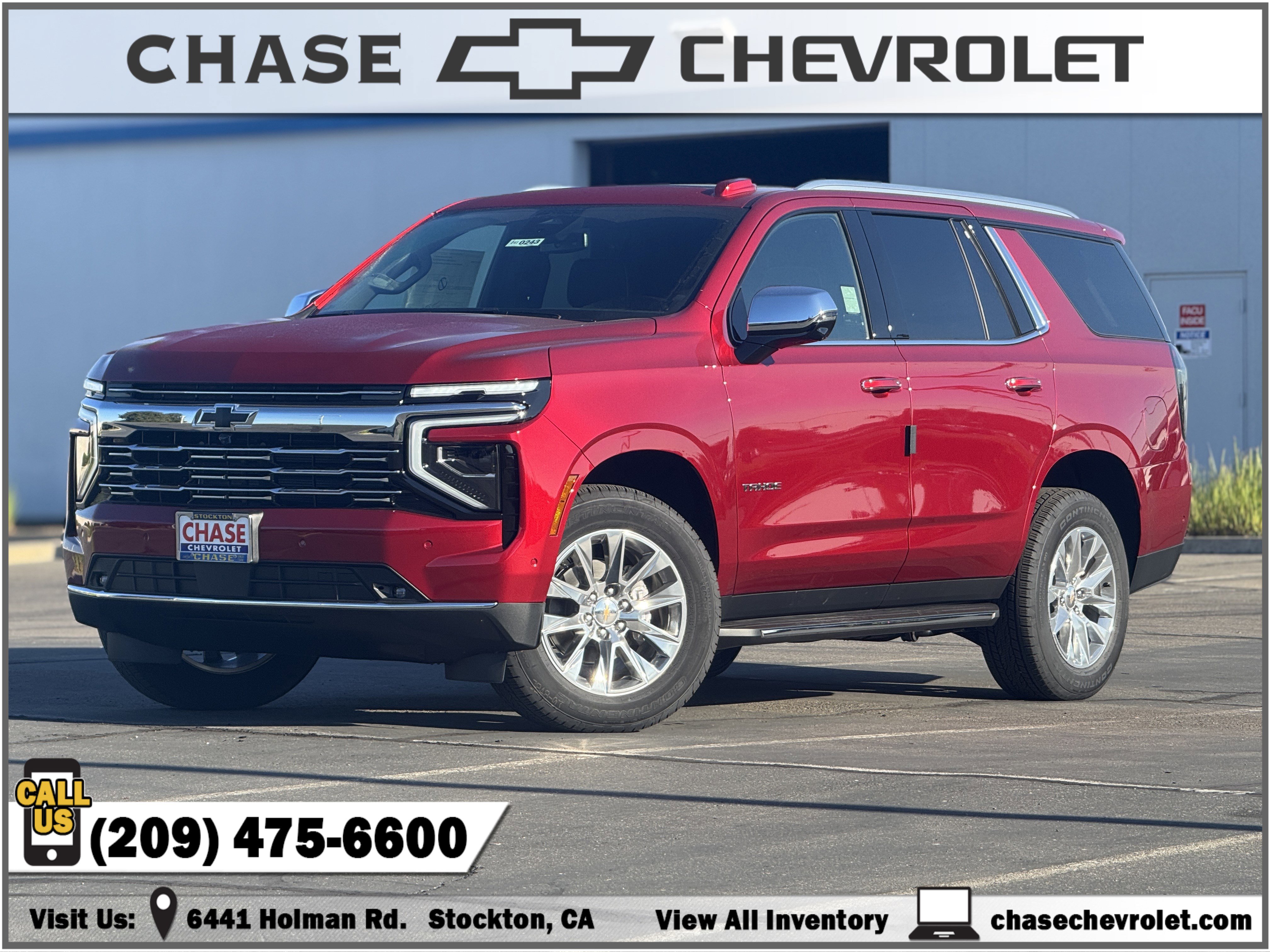 New 2026 Chevrolet Tahoe Premier w/ Sun And Tow Package