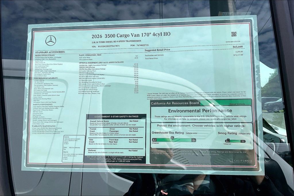 New 2026 Mercedes-Benz Sprinter 3500 image 12