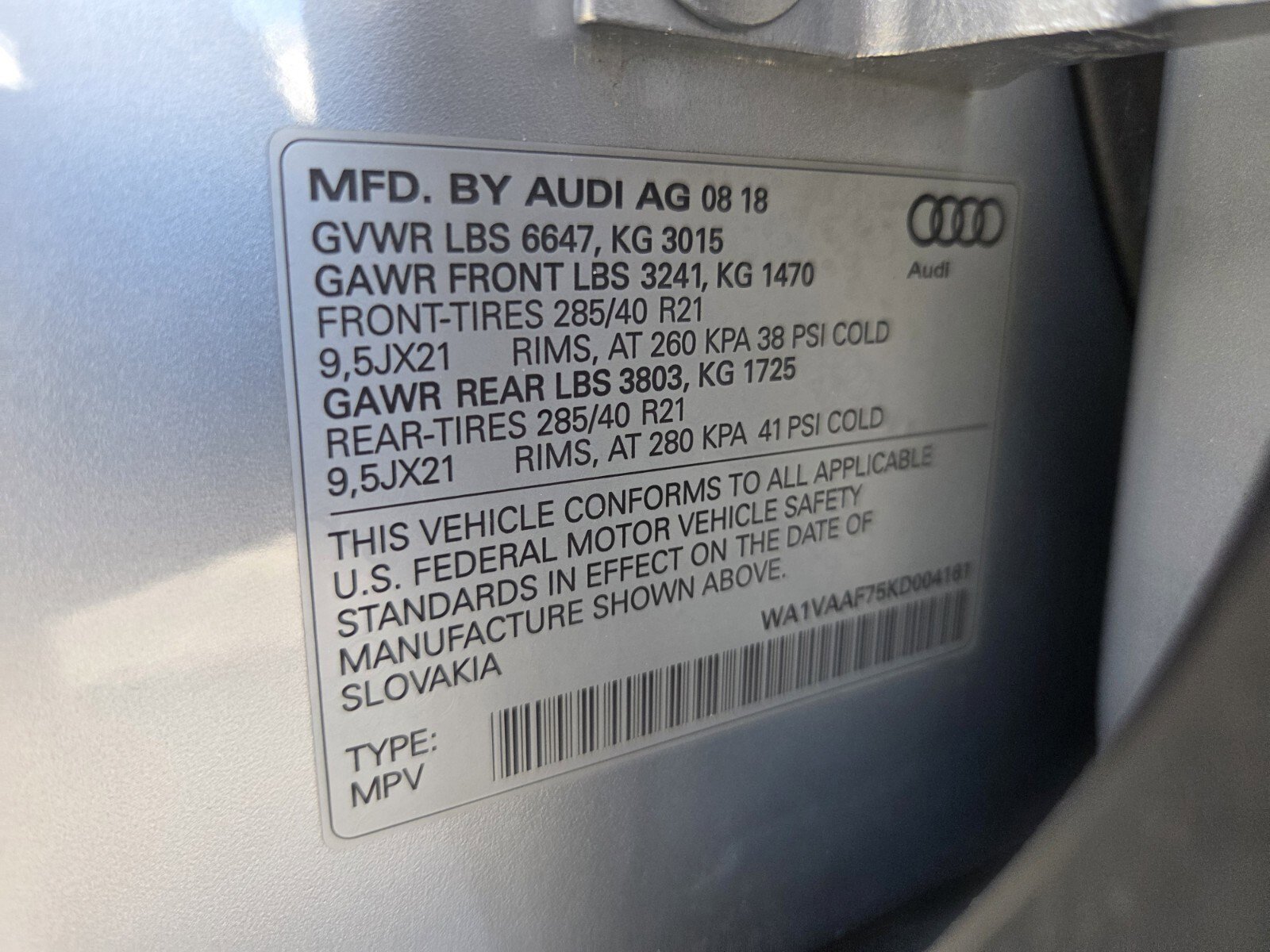 Used 2019 Audi Q7 3.0T Prestige w/ Prestige Package AWD/4WD image 19