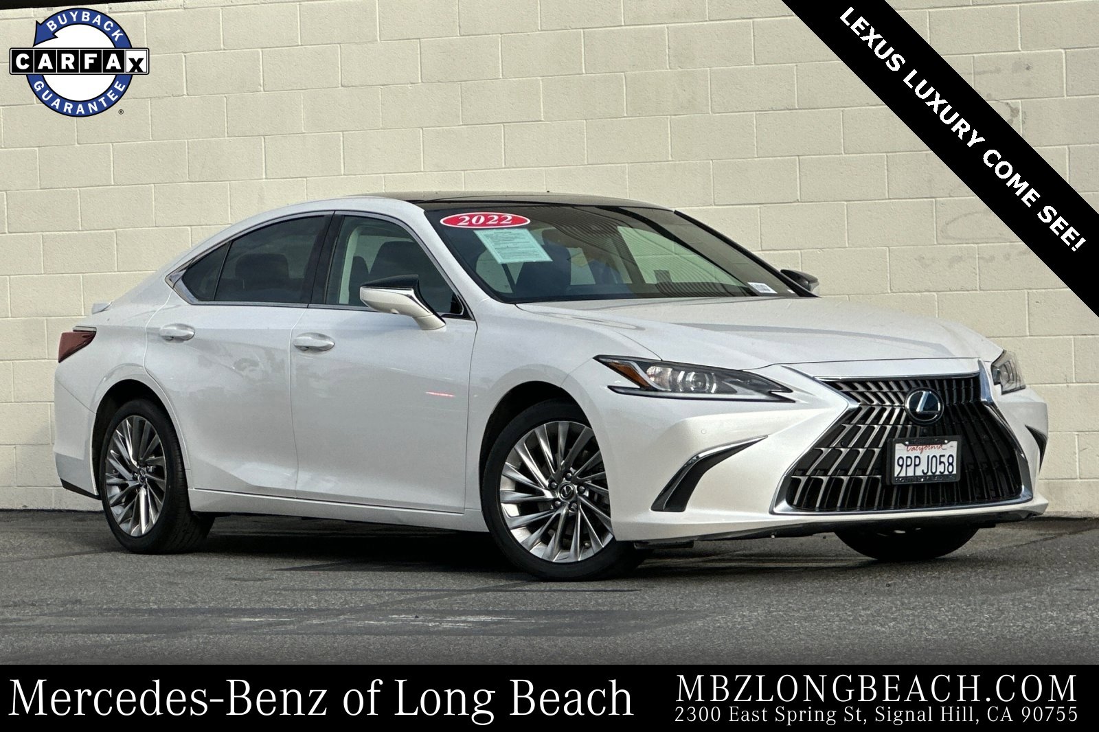 Used 2022 Lexus ES 350 Luxury