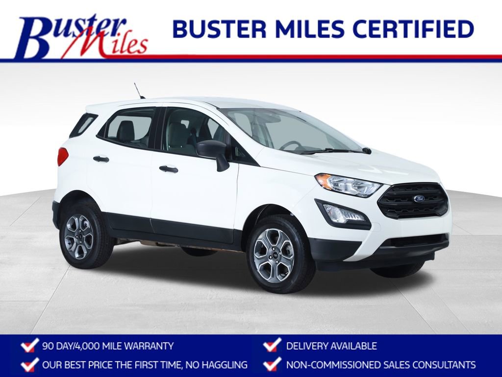 Certified 2022 Ford EcoSport S