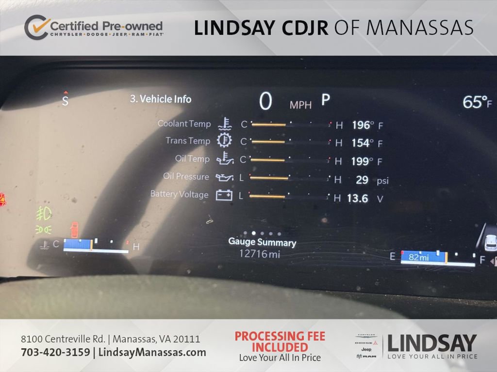 Used 2025 Jeep Grand Cherokee Limited w/ Luxury Tech Group II AWD/4WD image 15