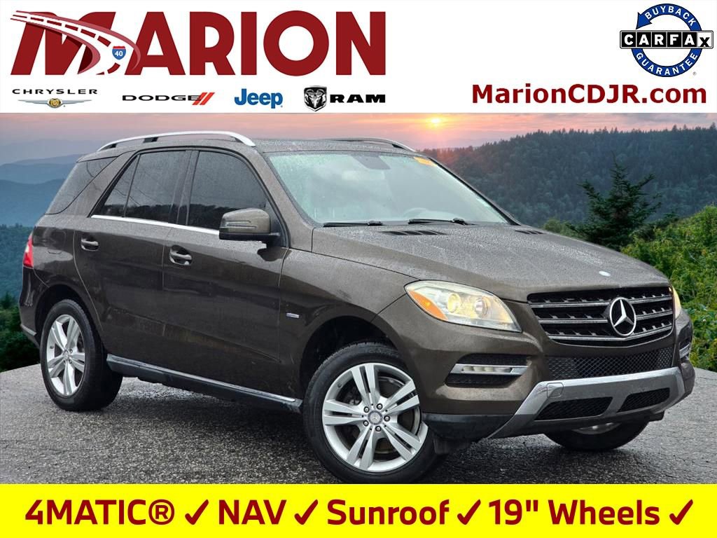 Used 2012 Mercedes-Benz ML 350 4MATIC