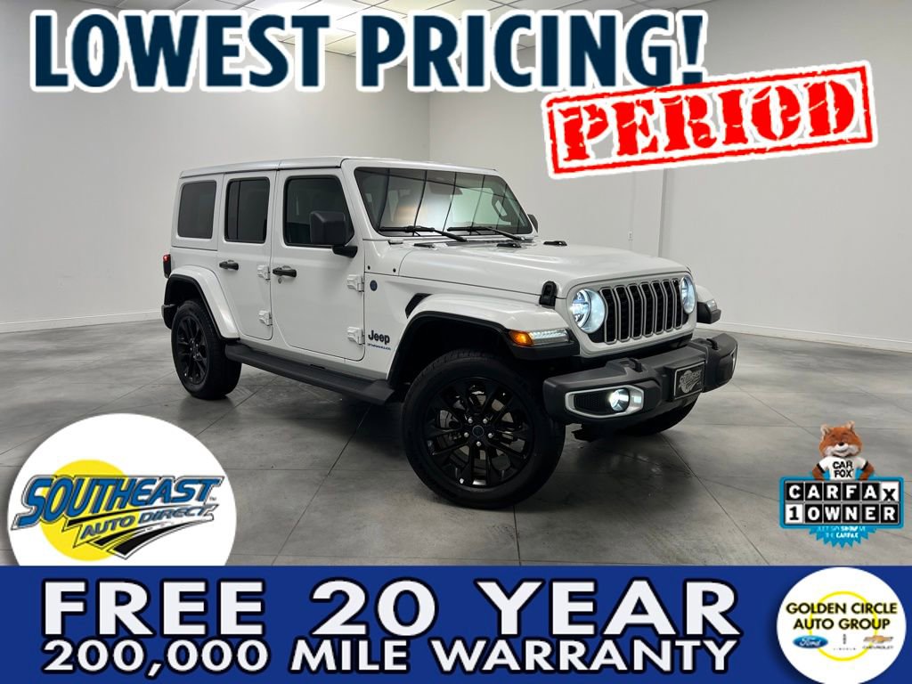 Used 2025 Jeep Wrangler Sahara 4xe image 1