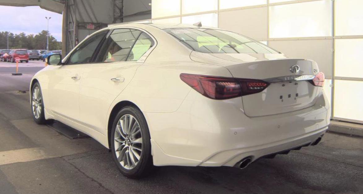 Certified 2023 INFINITI Q50 Luxe w/ Cargo Package RWD image 8