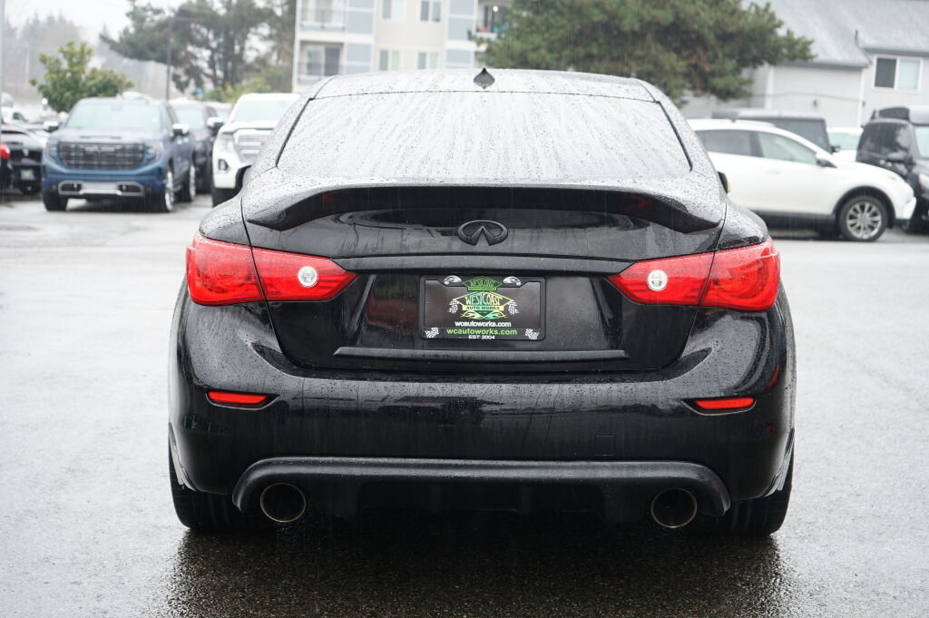 Used 2015 INFINITI Q50 Sport w/ Navigation Package image 4