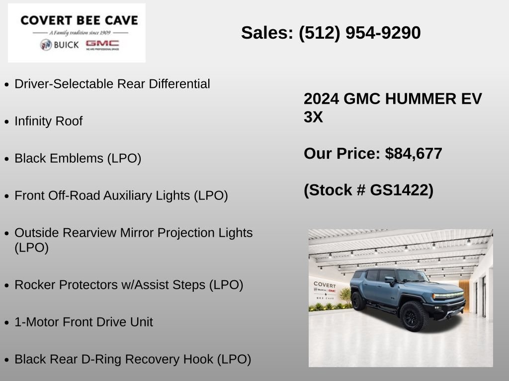 Used 2024 GMC Hummer EV 3X w/ Omega Edition AWD/4WD image 25