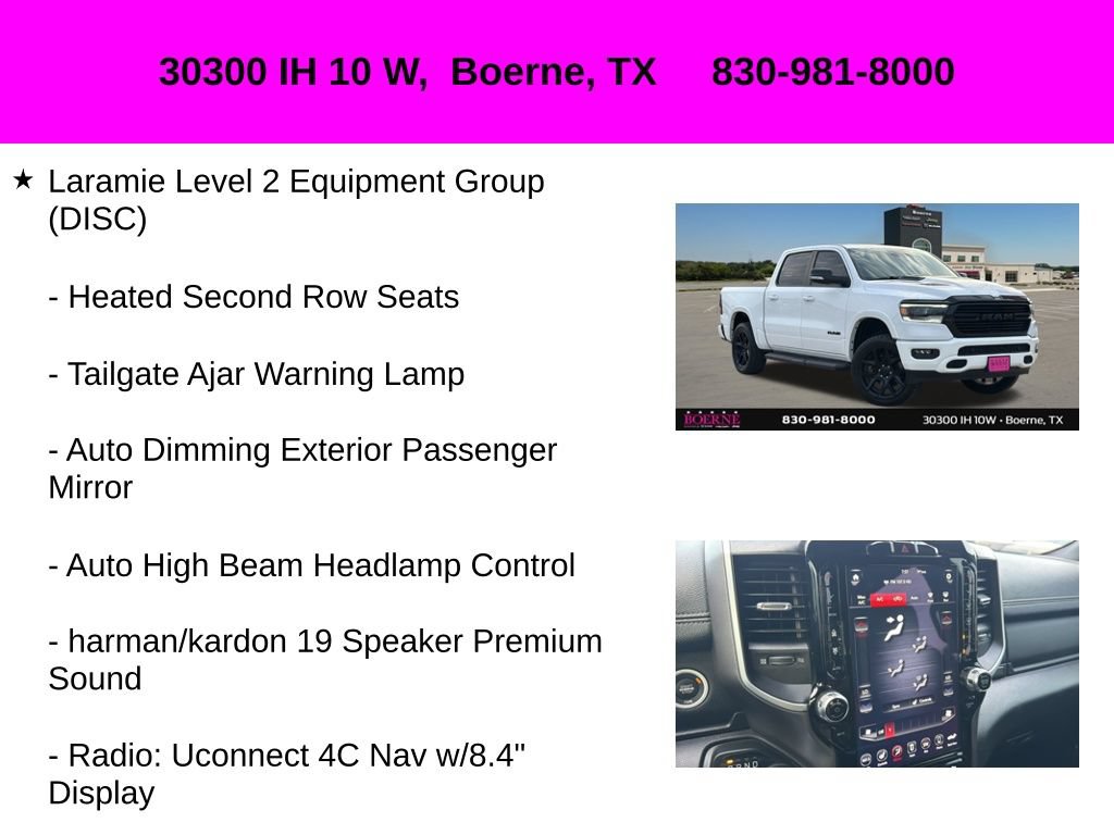 Used 2021 RAM 1500 Laramie AWD/4WD image 20
