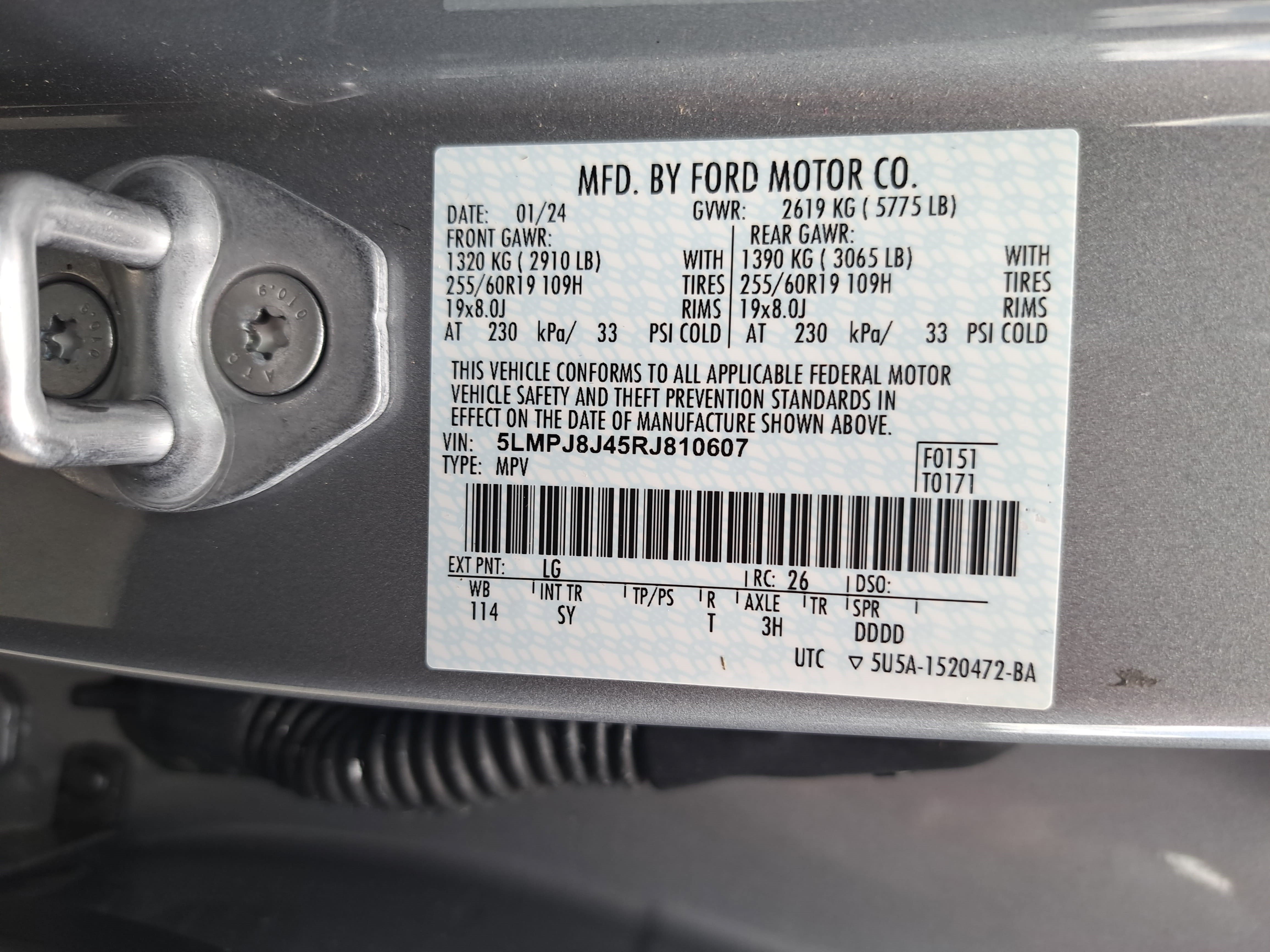 Used 2024 Lincoln Nautilus Premier w/ Equipment Group 102A AWD/4WD image 35