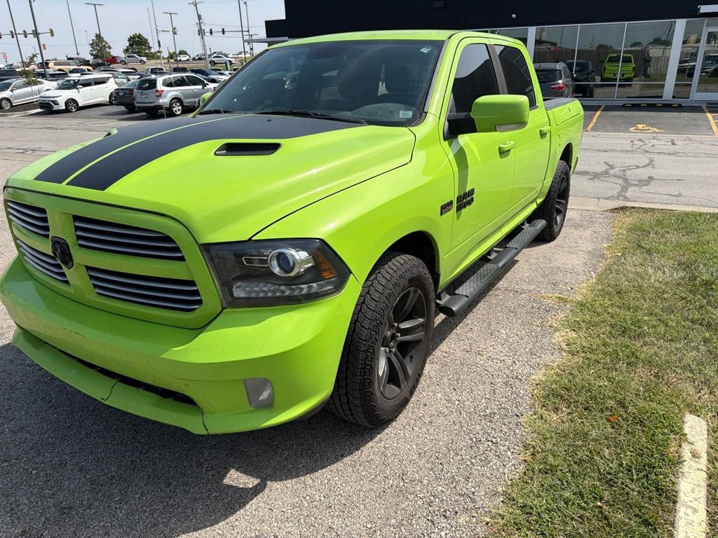 Used 2017 RAM 1500 Sport w/ Sublime Green Sport Package AWD/4WD image 5