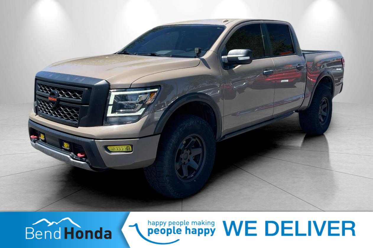 Used 2021 Nissan Titan PRO-4X w/ Off Road Protection Package AWD/4WD image 1