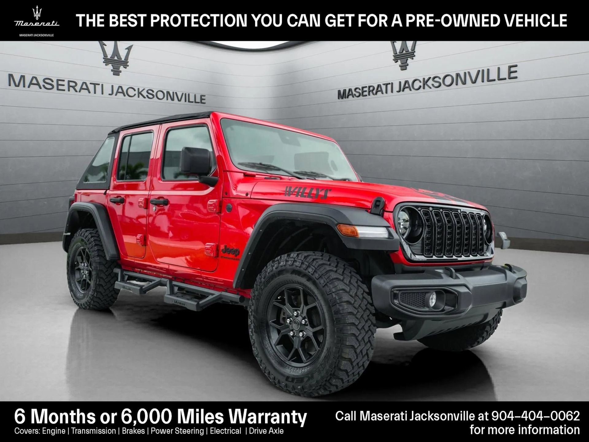 Used 2024 Jeep Wrangler Willys image 1