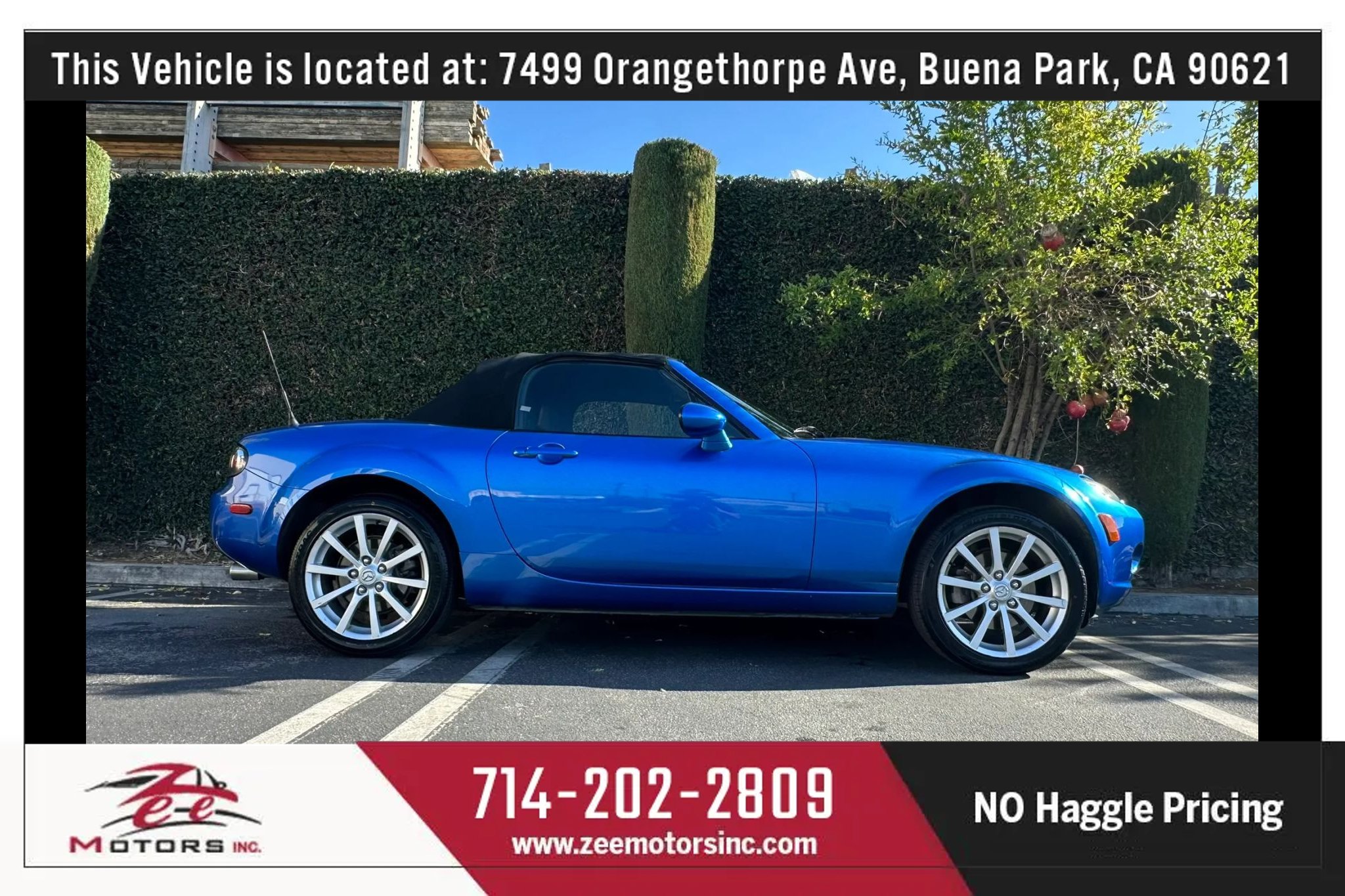 Used 2006 MAZDA MX-5 Miata Grand Touring w/ Premium Pkg RWD image 7