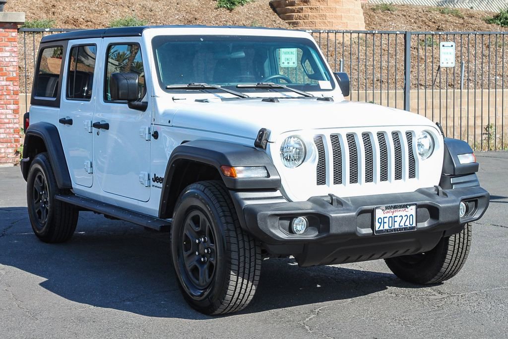 Used 2023 Jeep Wrangler Sport image 3
