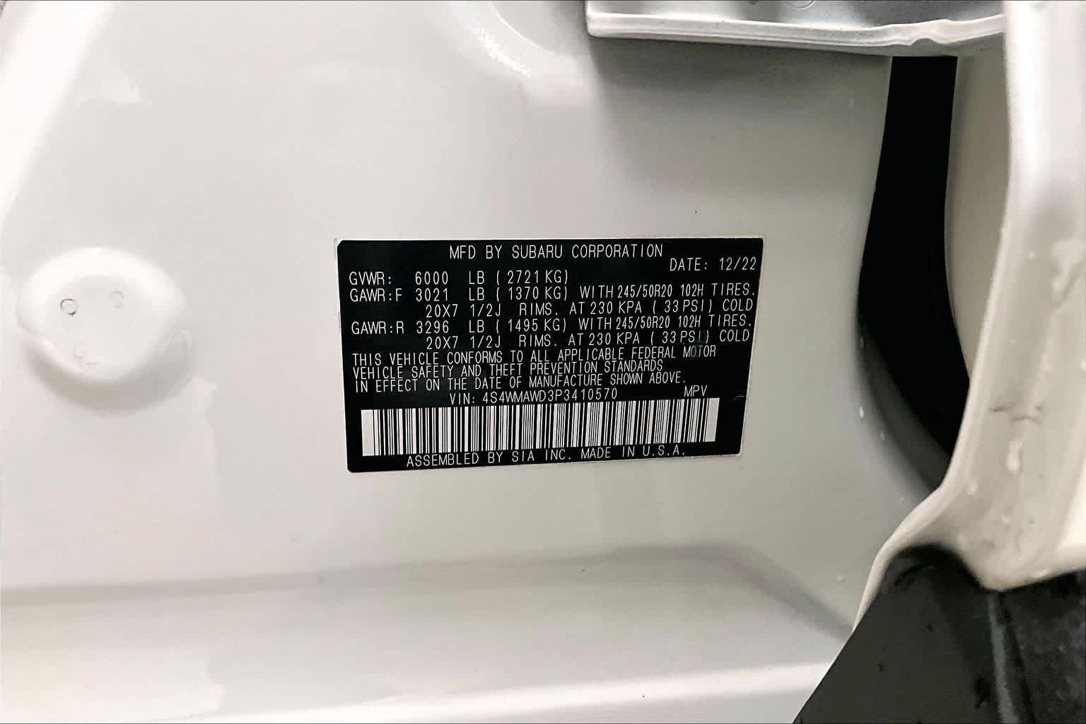 Used 2023 Subaru Ascent Touring AWD/4WD image 32