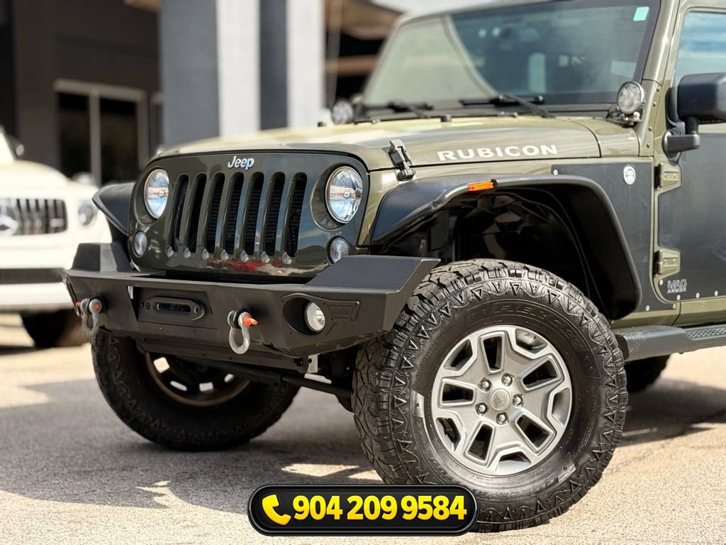 Used 2015 Jeep Wrangler Unlimited Rubicon w/ Dual Top Group AWD/4WD image 2