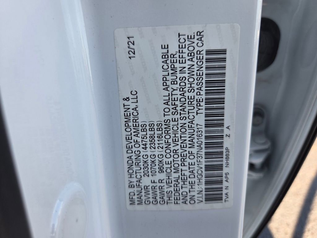 Used 2022 Honda Accord Sport image 19