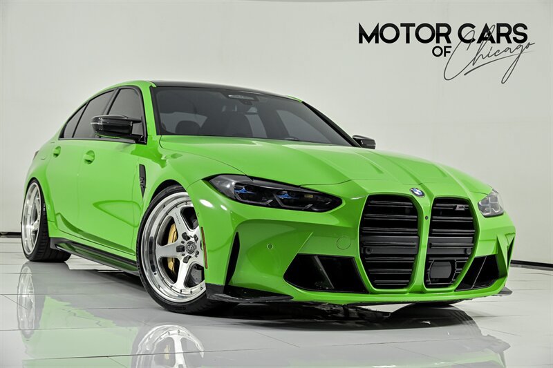 Used 2024 BMW M3 Competition w/ M Carbon Exterior Package RWD image 1