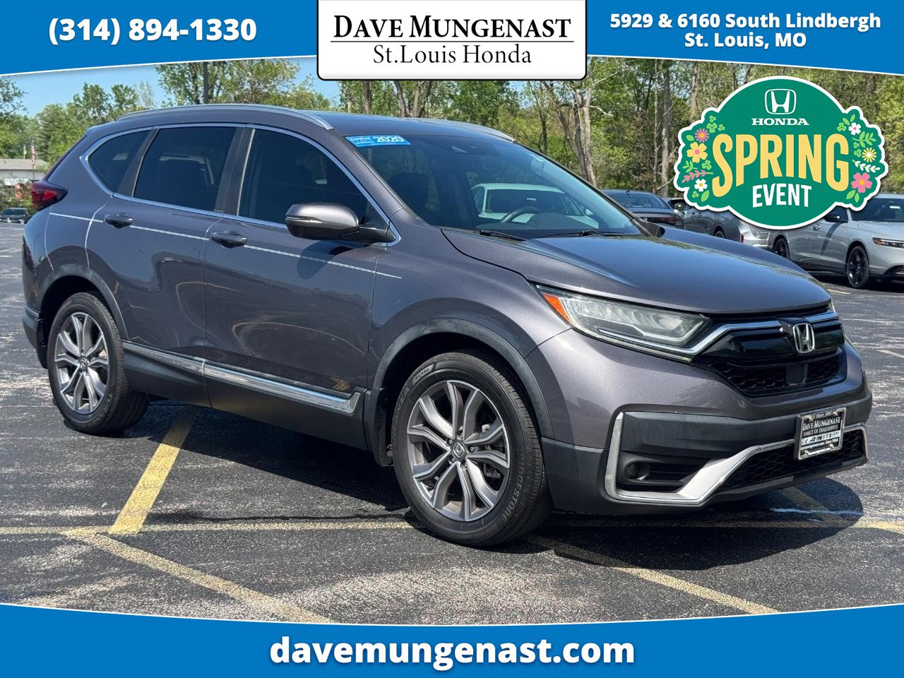 Certified 2020 Honda CR-V Touring image 1