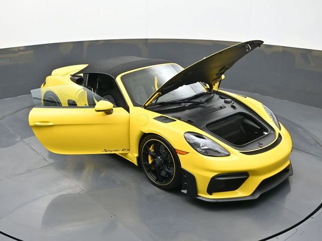 Certified 2025 Porsche 718 Boxster Spyder RS w/ Light Design Package RWD image 28
