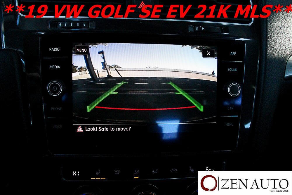 Used 2019 Volkswagen e-Golf SE w/ Driver Assistance Package image 20