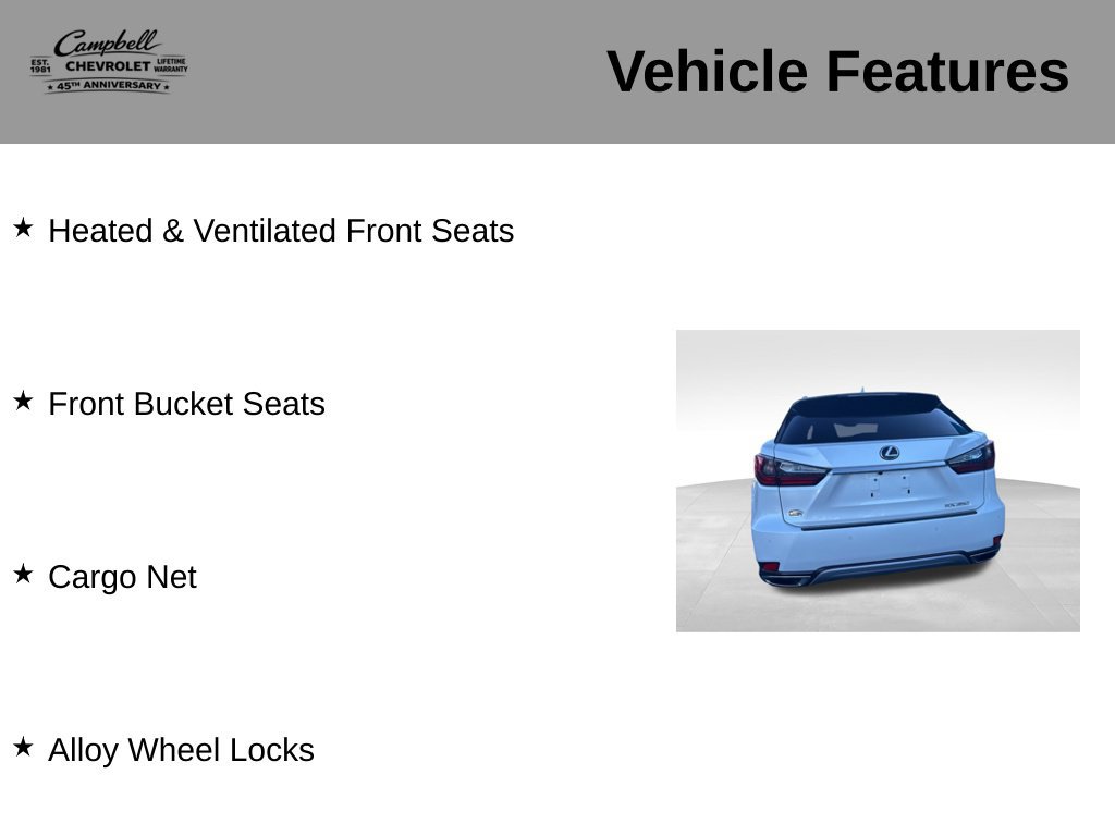 Used 2020 Lexus RX 350 FWD w/ Premium Package image 16