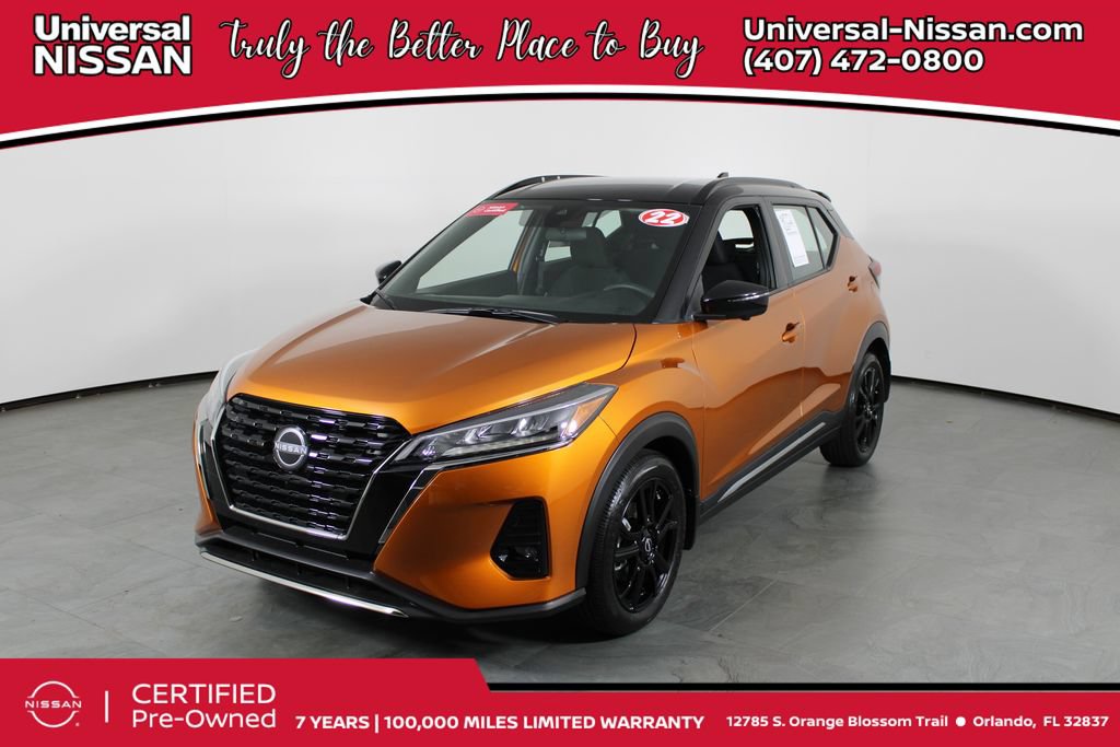 Certified 2022 Nissan Kicks SR FWD image 1