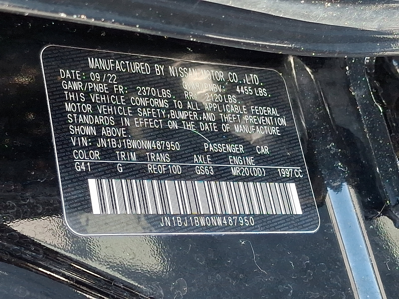 Certified 2022 Nissan Rogue Sport SV w/ Technology Package image 26