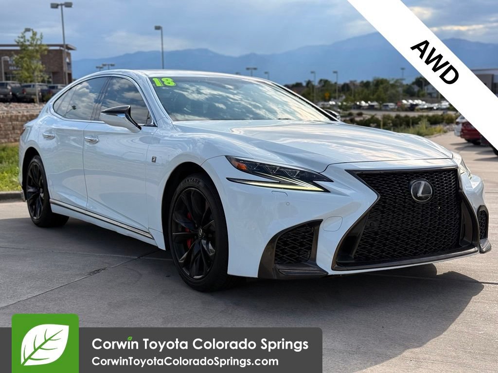 Used 2018 Lexus LS 500 F Sport w/ Accessory Package (Z2) AWD/4WD image 1