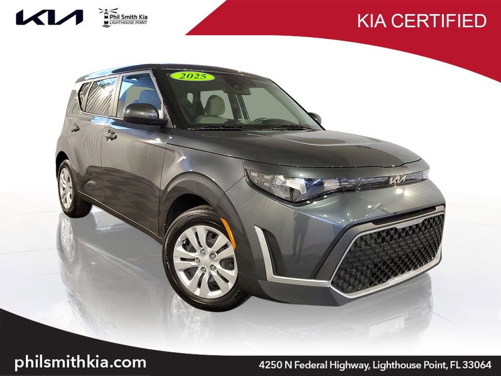 Certified 2025 Kia Soul LX FWD 360° Tour